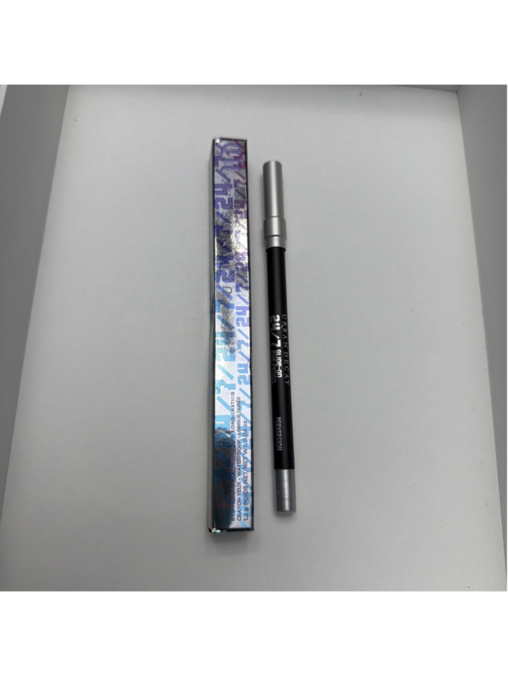 Urban Decay 24/7 Glide-On Eye Pencil Perversion Black Eyeliner New in Box